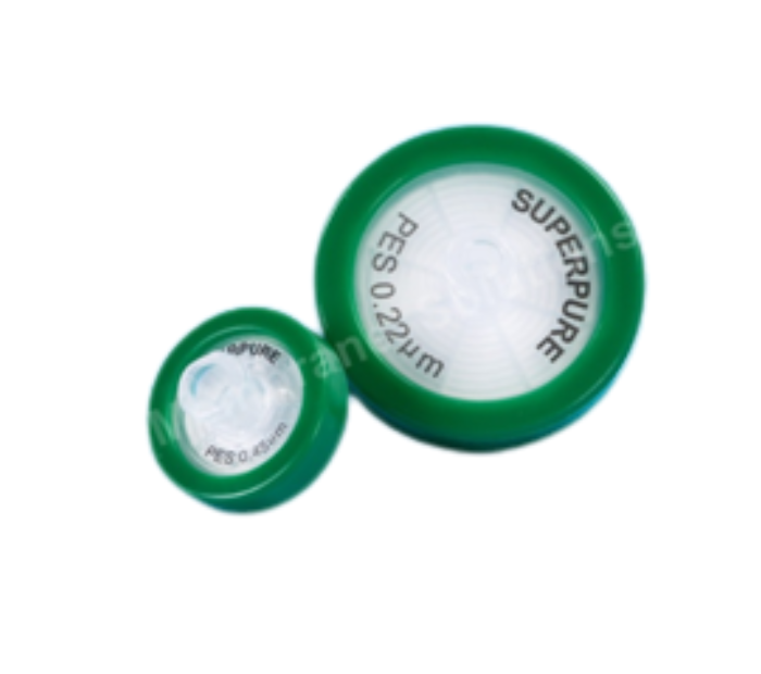 TLG Syringe Filter, Polyethersulfone, PES (Hydrophilic)