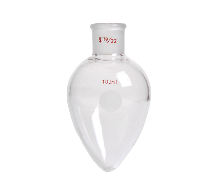Flask, Pear Shape, Single Neck