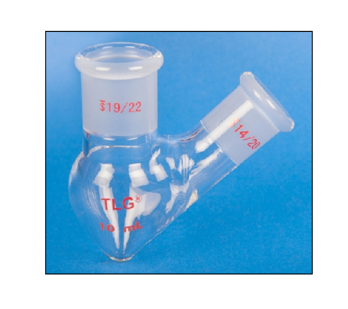 Flask, Two Neck, Pear Shape