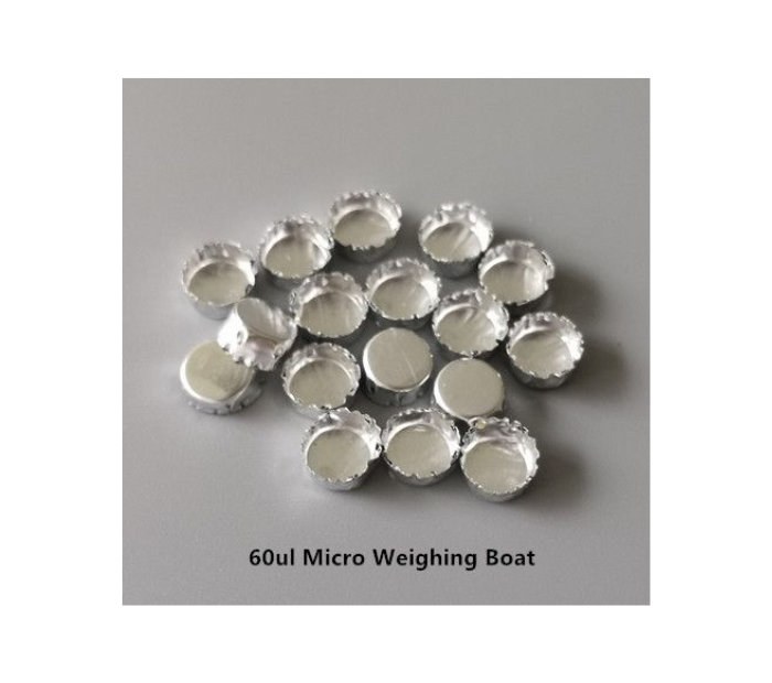Round Micro Weighing Boat without Handle, Aluminum
